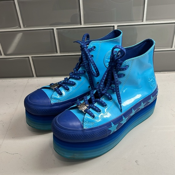 Converse Miley Cyrus x Chuck Taylor All Star Platform Shoes Size 9.5 - Picture 3 of 10